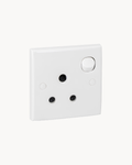Schneider S-Classic 15 A switched socket, white