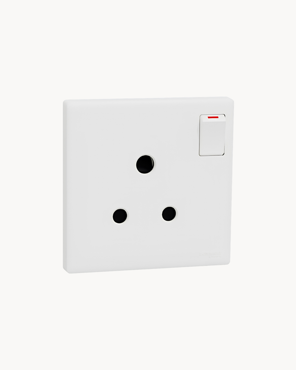 Schneider Vivace E 15 A switched socket, white