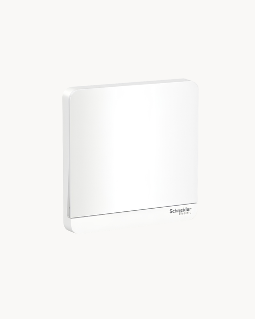 Schneider AvatarOn 16AX 1 gang 1 way switch, White