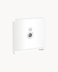 Schneider AvatarOn 1 gang TV outlet, White