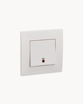 Schneider Vivace 20 A double pole switch with neon, white