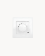 Schneider Vivace 5 speed fan controller, white