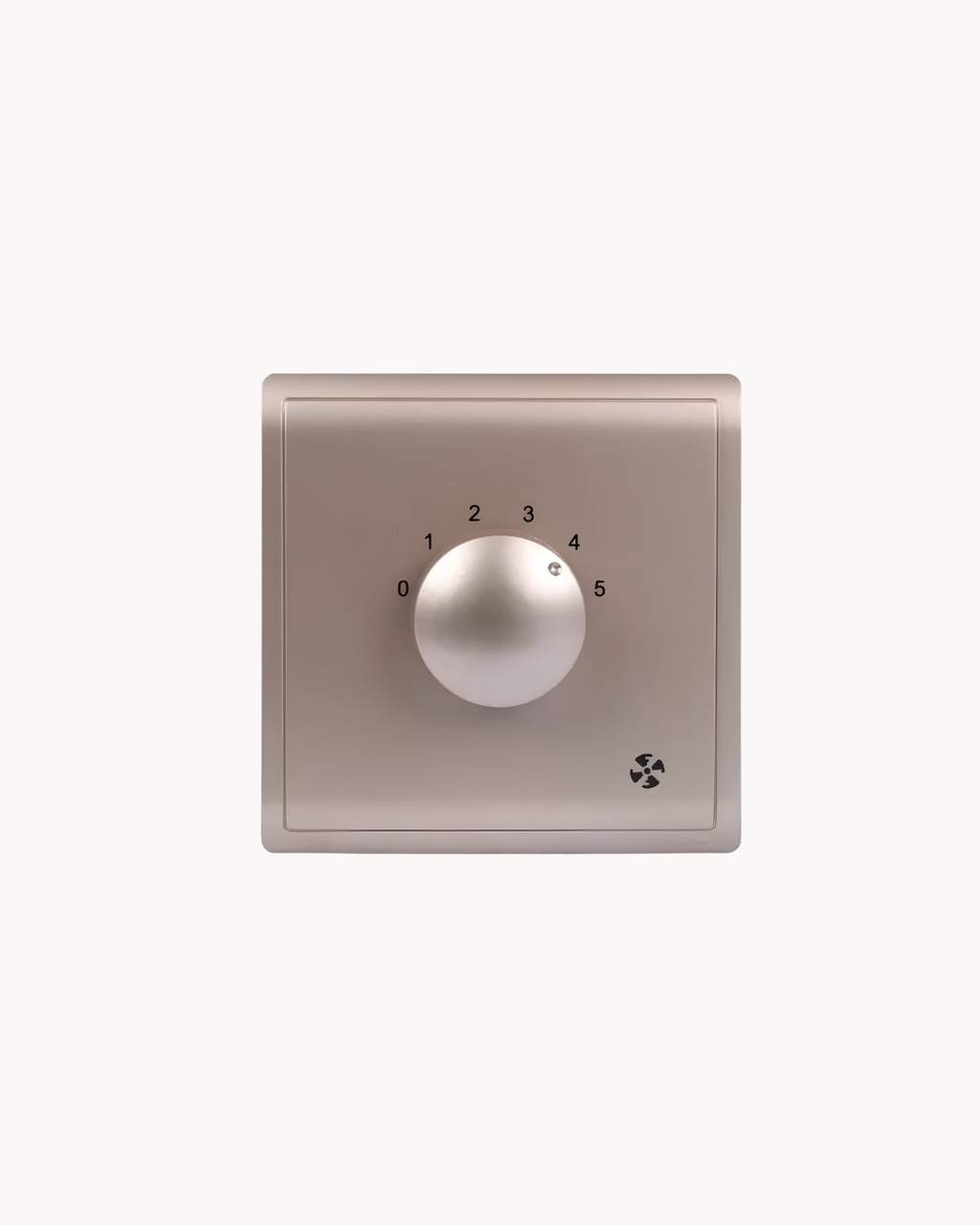 Schneider Pieno 5 speed fan controller, Wine Gold