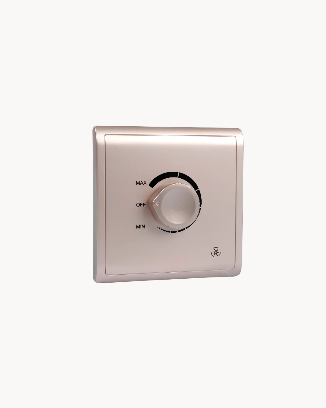 Schneider Pieno fan speed controller, Wine Gold