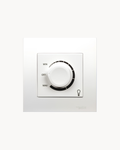 Schneider Vivace light dimmer, white