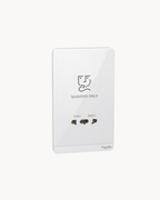 Schneider AvatarOn universal shaver socket, White