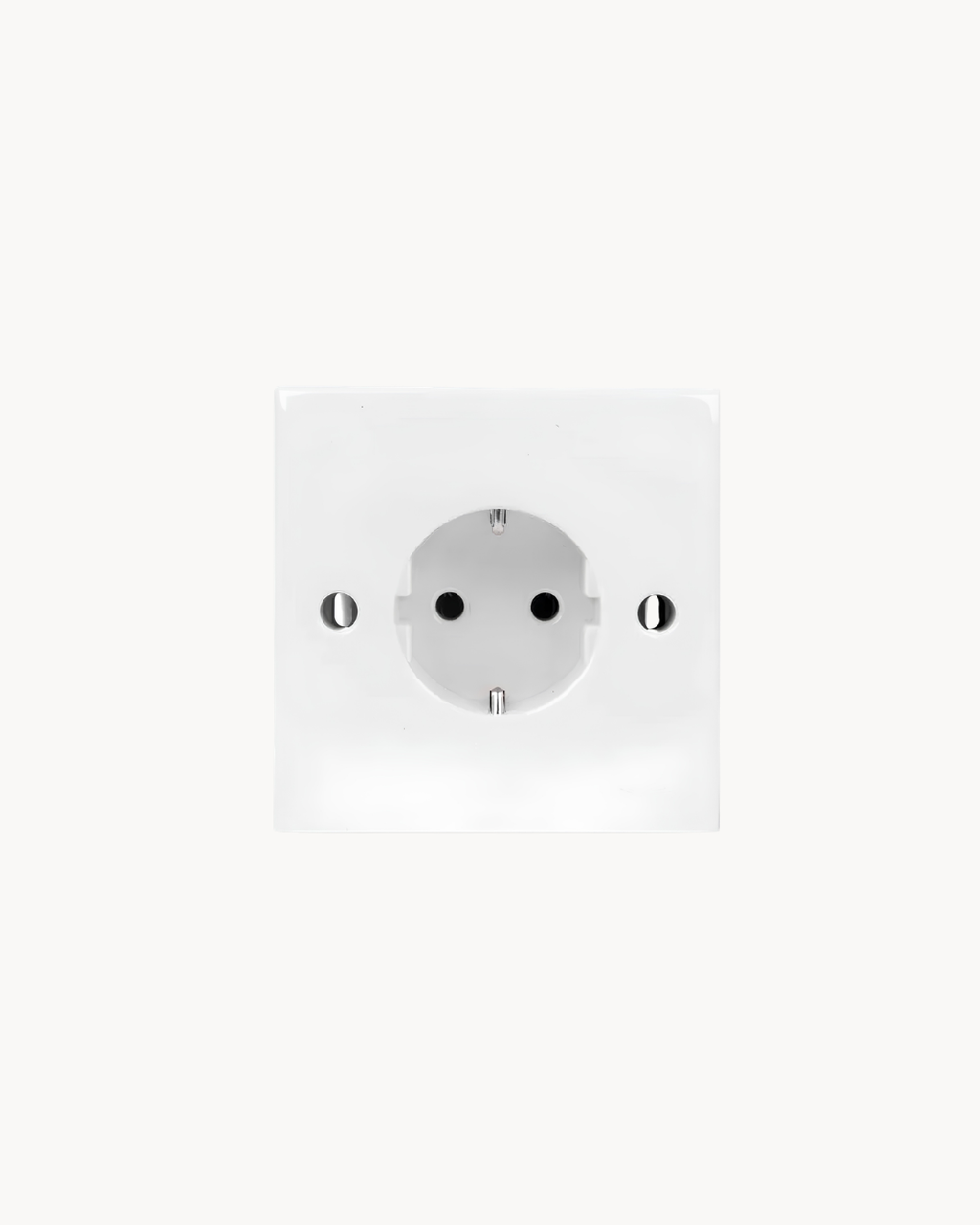 Schneider S-Classic 16 A Schuko socket, white