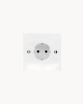 Schneider S-Classic 16 A Schuko socket, white