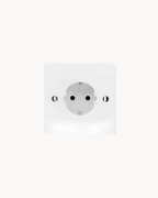 Schneider S-Classic 16 A Schuko socket, white
