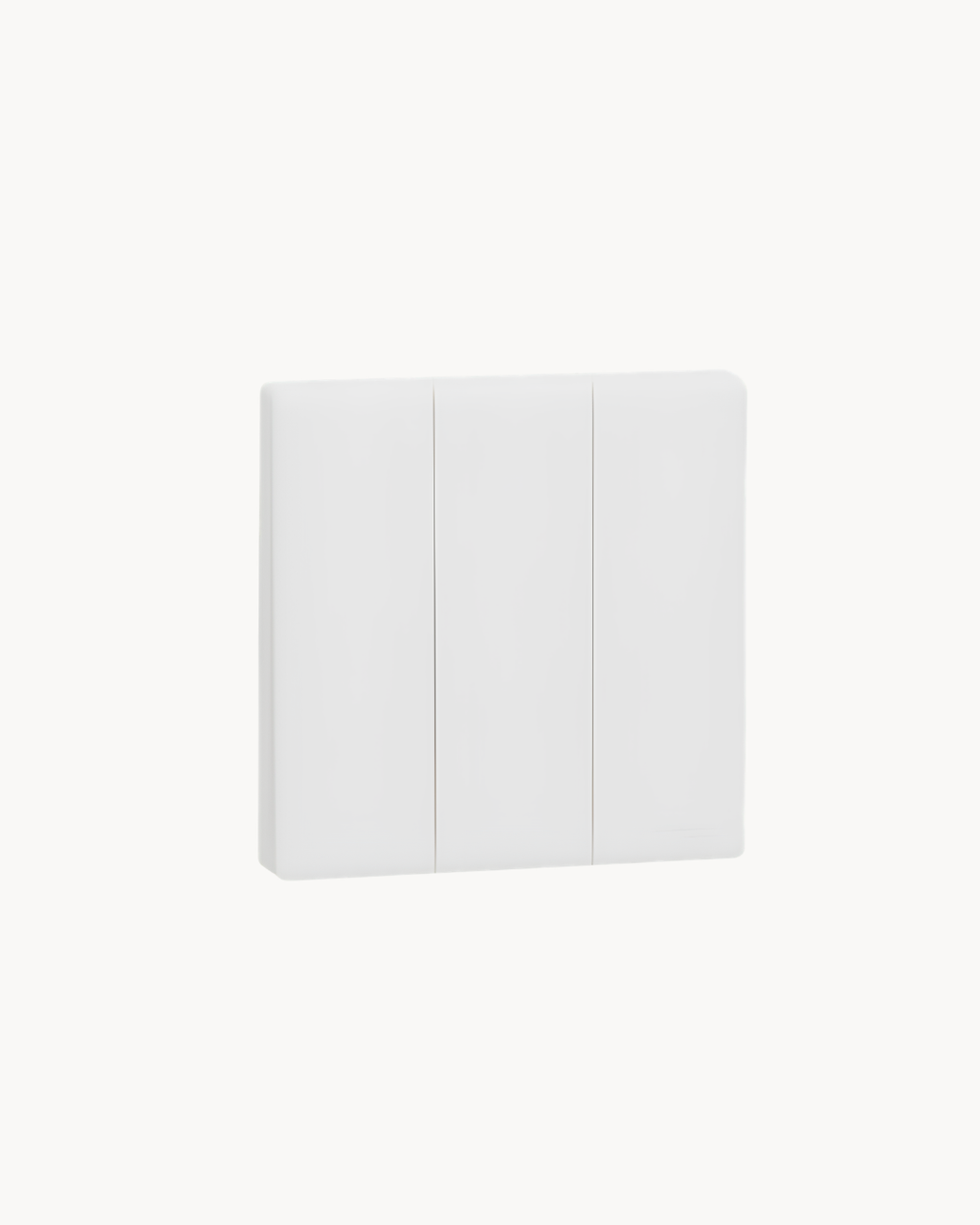 Schneider Vivace E 16AX 3 gang switch, white