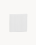 Schneider Vivace E 16AX 3 gang switch, white