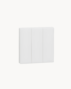 Schneider Vivace E 16AX 3 gang switch, white