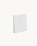 Schneider Vivace E 16AX 2 gang 1 way switch, white