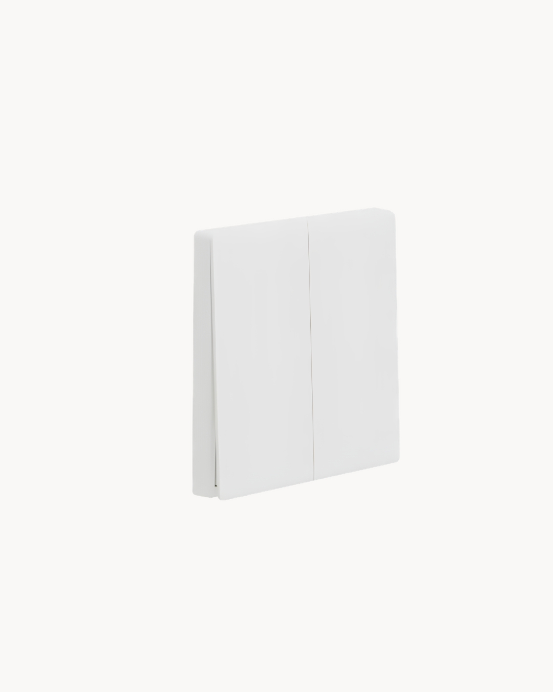 Schneider Vivace E 16AX 2 gang 2 way switch, white