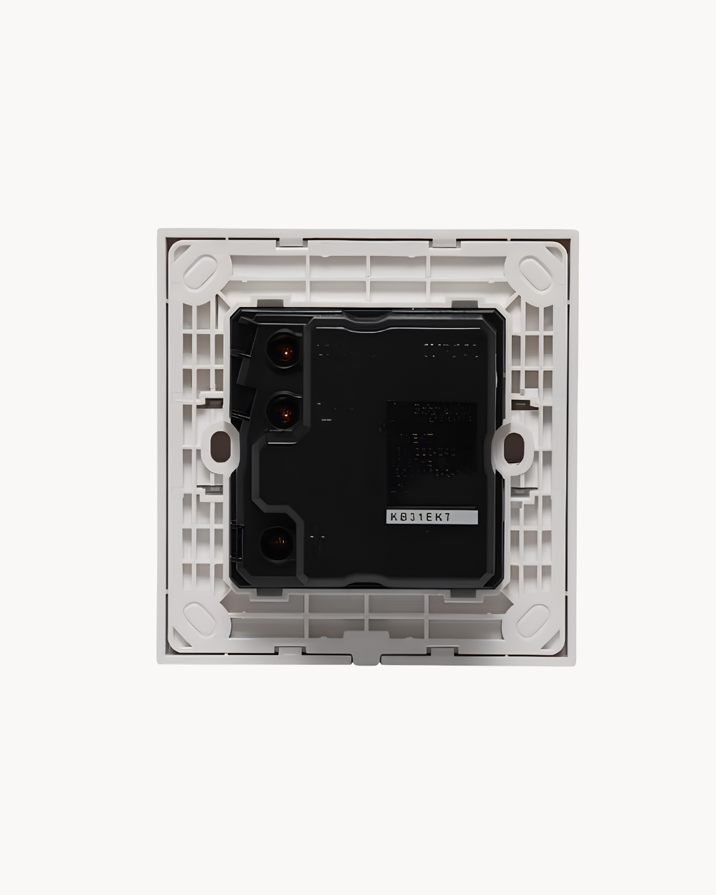 Schneider Vivace E hotel keycard switch, white, detail view