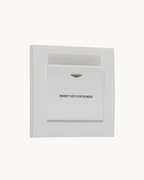 Schneider Vivace E hotel keycard switch, white