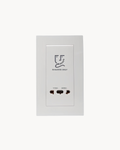 Schneider Vivace E universal shaver socket, white