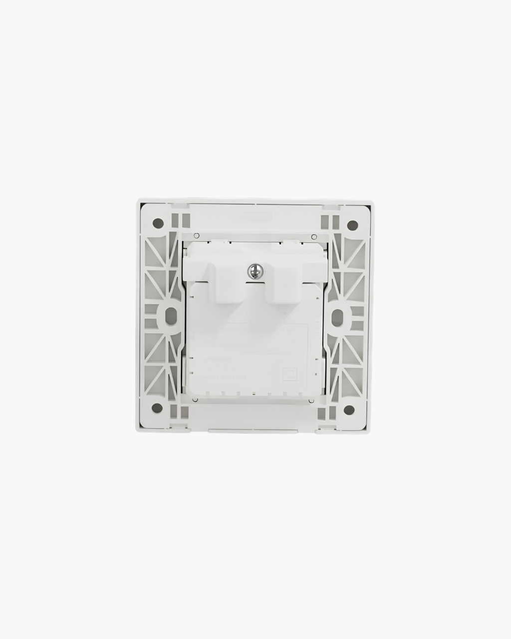 Schneider Vivace E night foot light with PIR sensor, white, angled view