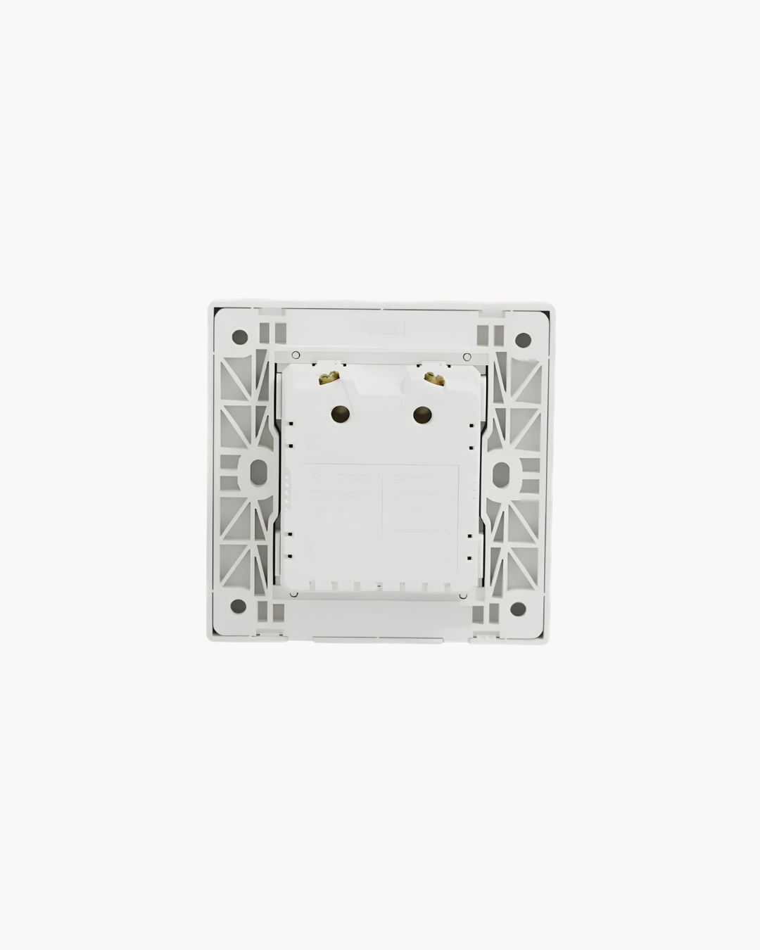 Schneider Vivace E universal dimmer, white, detail view
