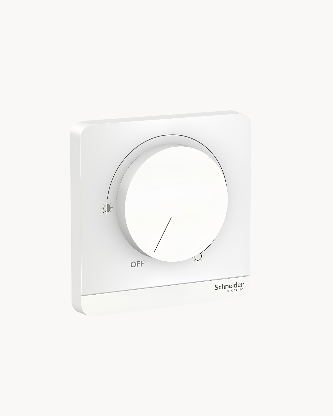 Schneider AvatarOn fan dimmer, White