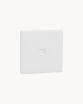 Schneider Vivace E 1 gang shuttered data outlet, white