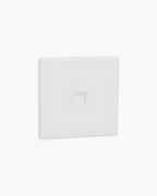 Schneider Vivace E 1 gang shuttered data outlet, white