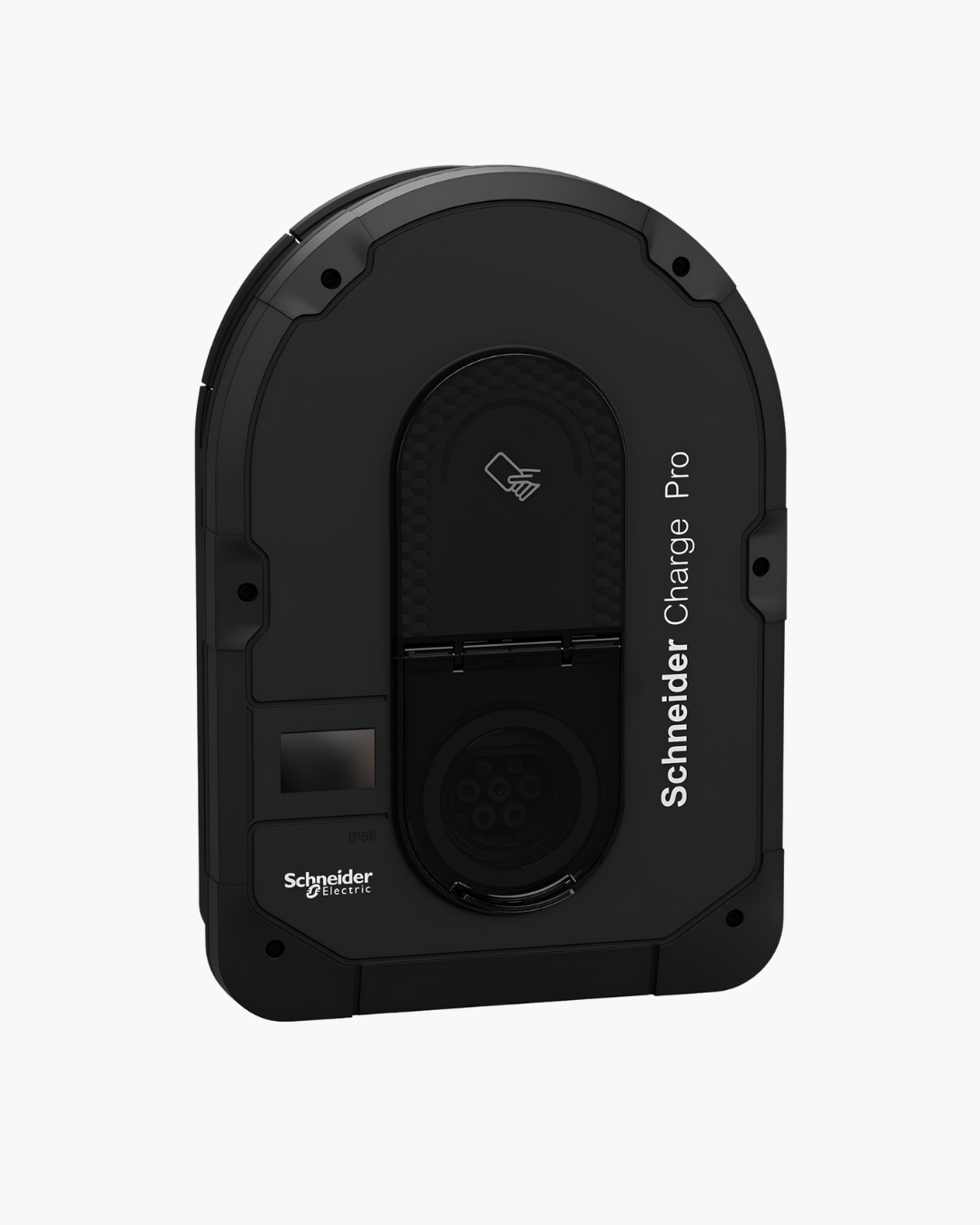 Schneider Charge Pro EV charger, side view
