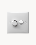 Schneider S-Classic fan speed controller, white