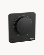 Schneider AvatarOn fan dimmer, Dark Grey