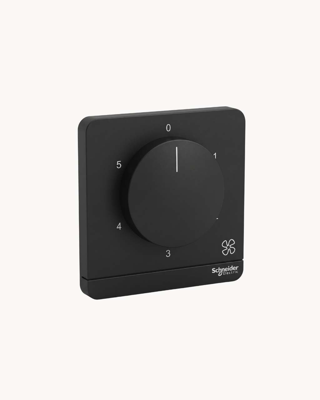 Schneider AvatarOn 5 speed fan controller, Dark Grey
