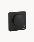 Schneider AvatarOn 5 speed fan controller, Dark Grey