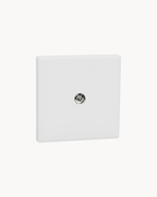 Schneider Vivace E 1 gang TV outlet, white
