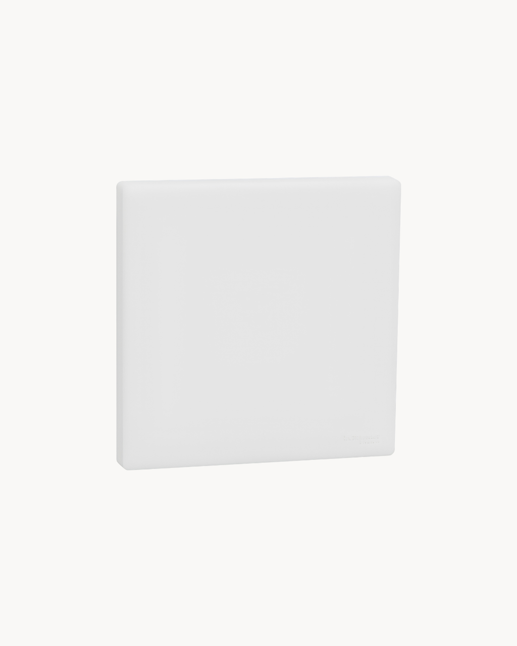 Schneider Vivace E 1 gang blank plate, white