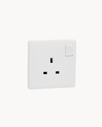 Schneider Vivace E 13 A switched socket, white